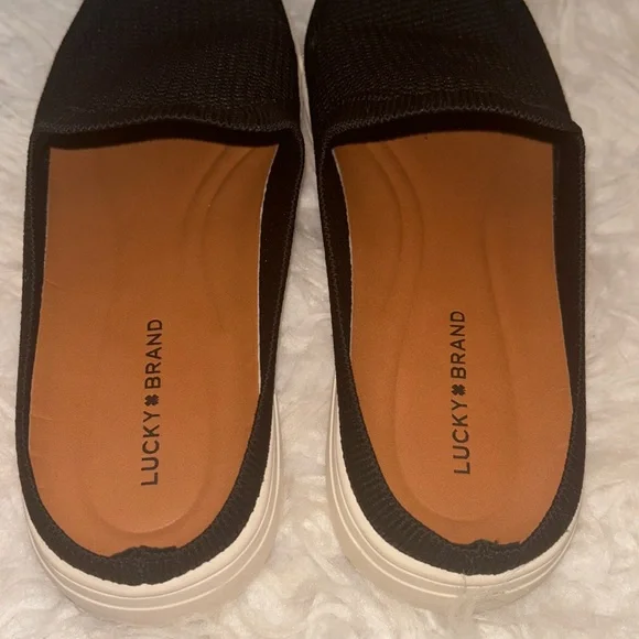 🍀Lucky Brand Larlan Sneaker Mules, Size 7.5M/38 - Picture 4 of 15